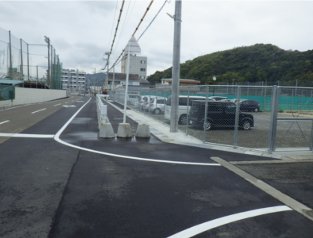 市道駅前道成寺線道路環境整備工事